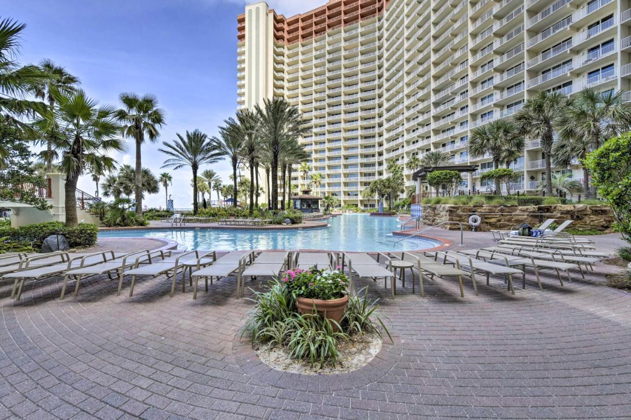 Beachfront Pcb Condo With Ocean View, Pool Access! Panama City Beach Dış mekan fotoğraf