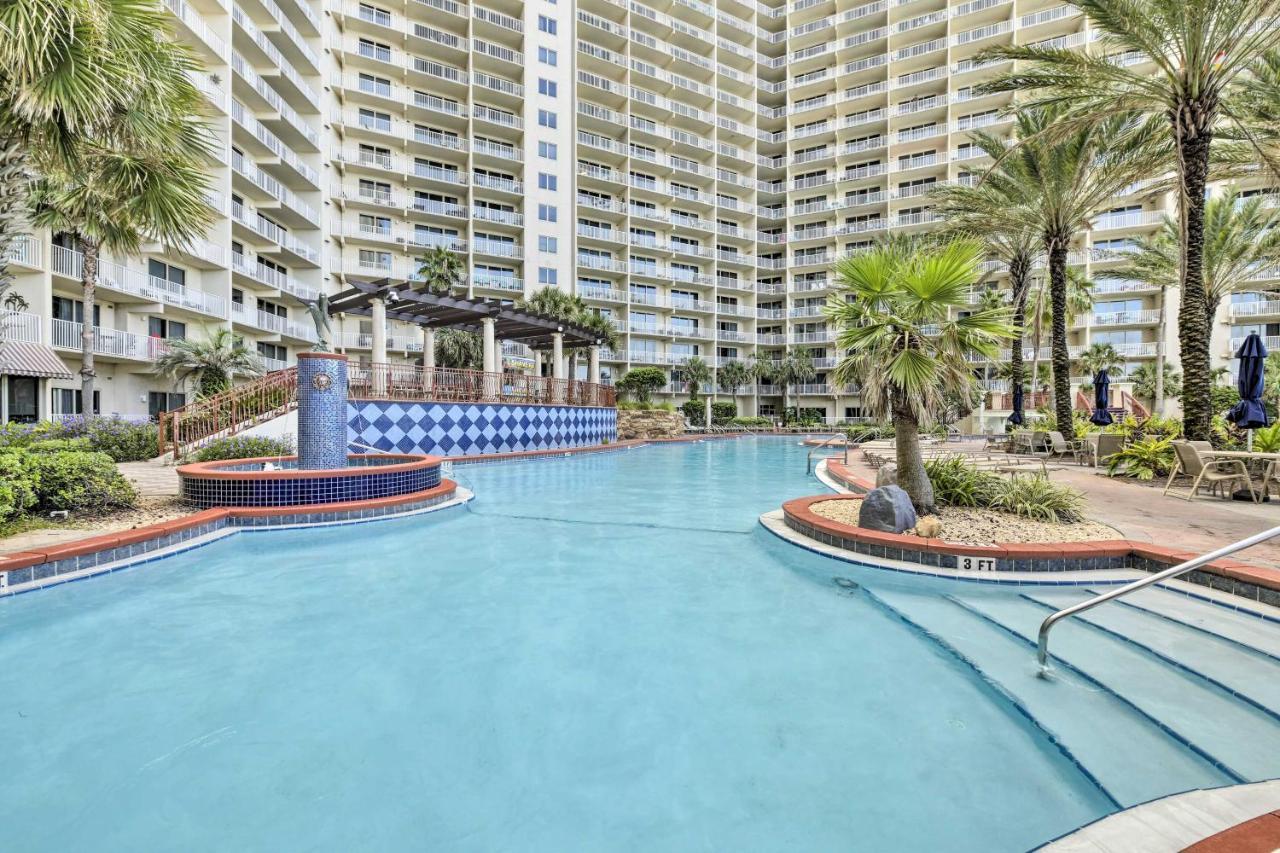 Beachfront Pcb Condo With Ocean View, Pool Access! Panama City Beach Dış mekan fotoğraf