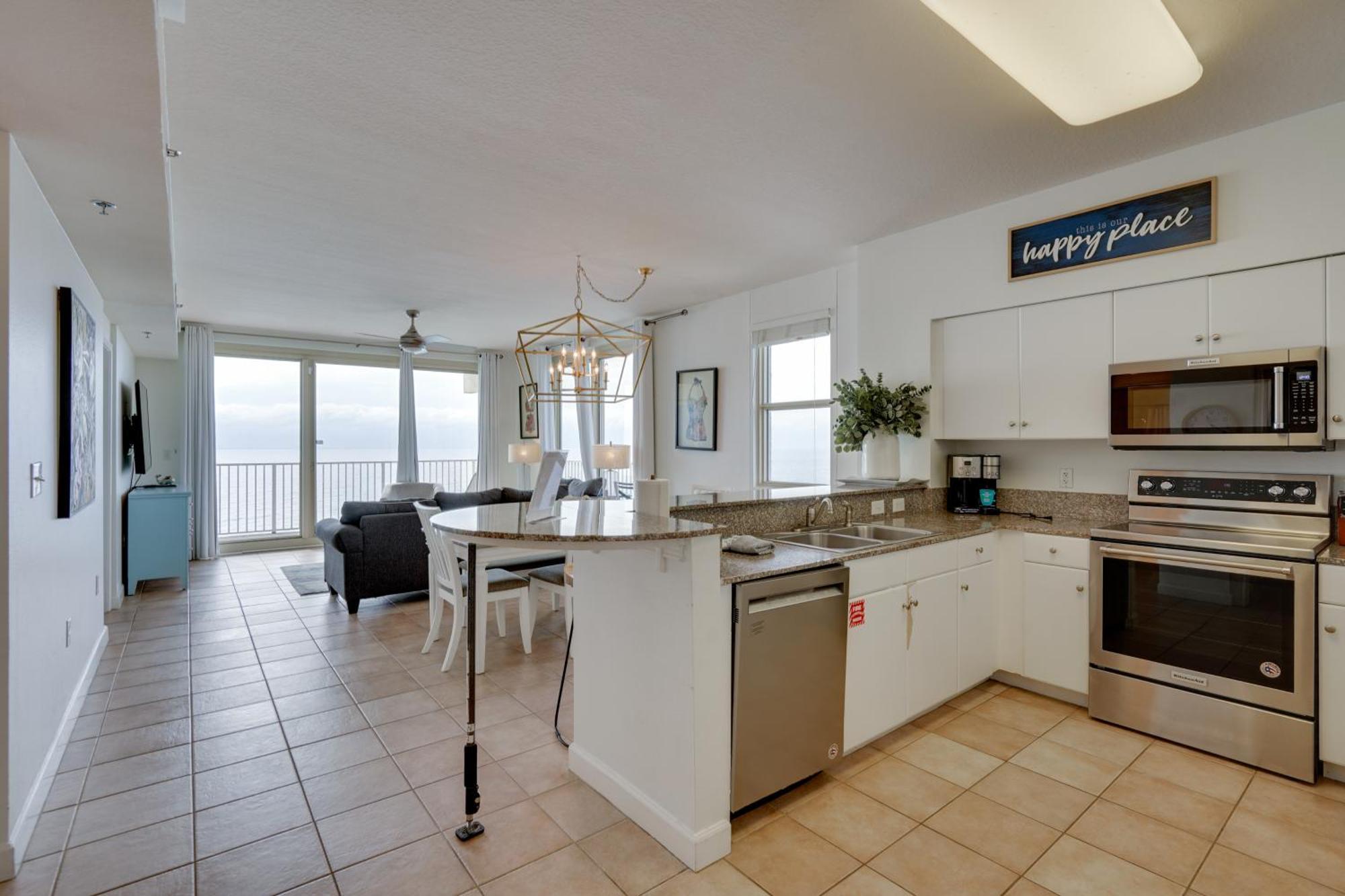 Beachfront Pcb Condo With Ocean View, Pool Access! Panama City Beach Dış mekan fotoğraf