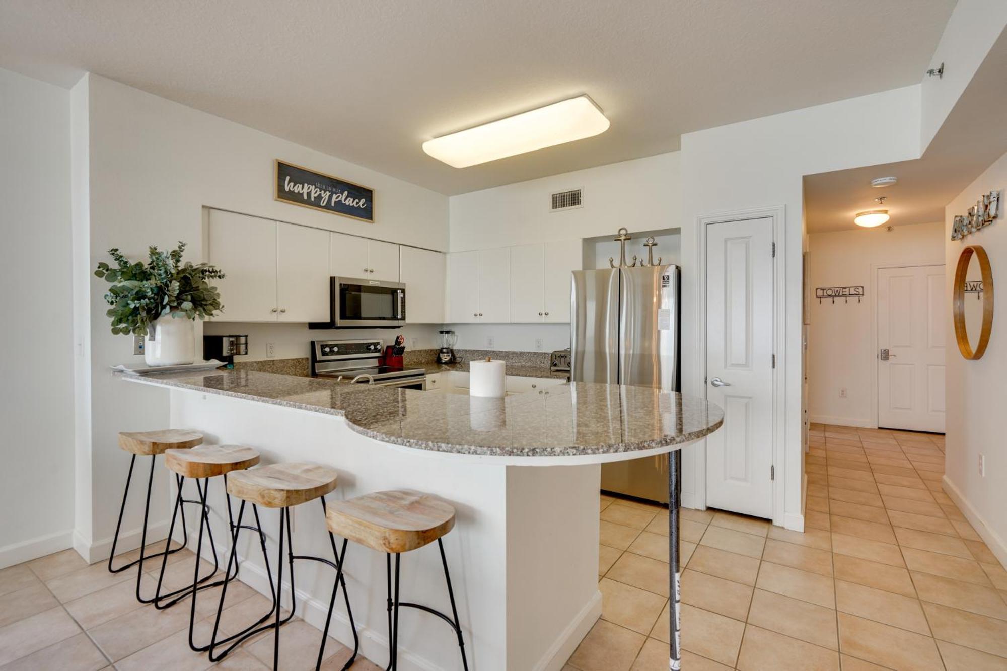 Beachfront Pcb Condo With Ocean View, Pool Access! Panama City Beach Dış mekan fotoğraf