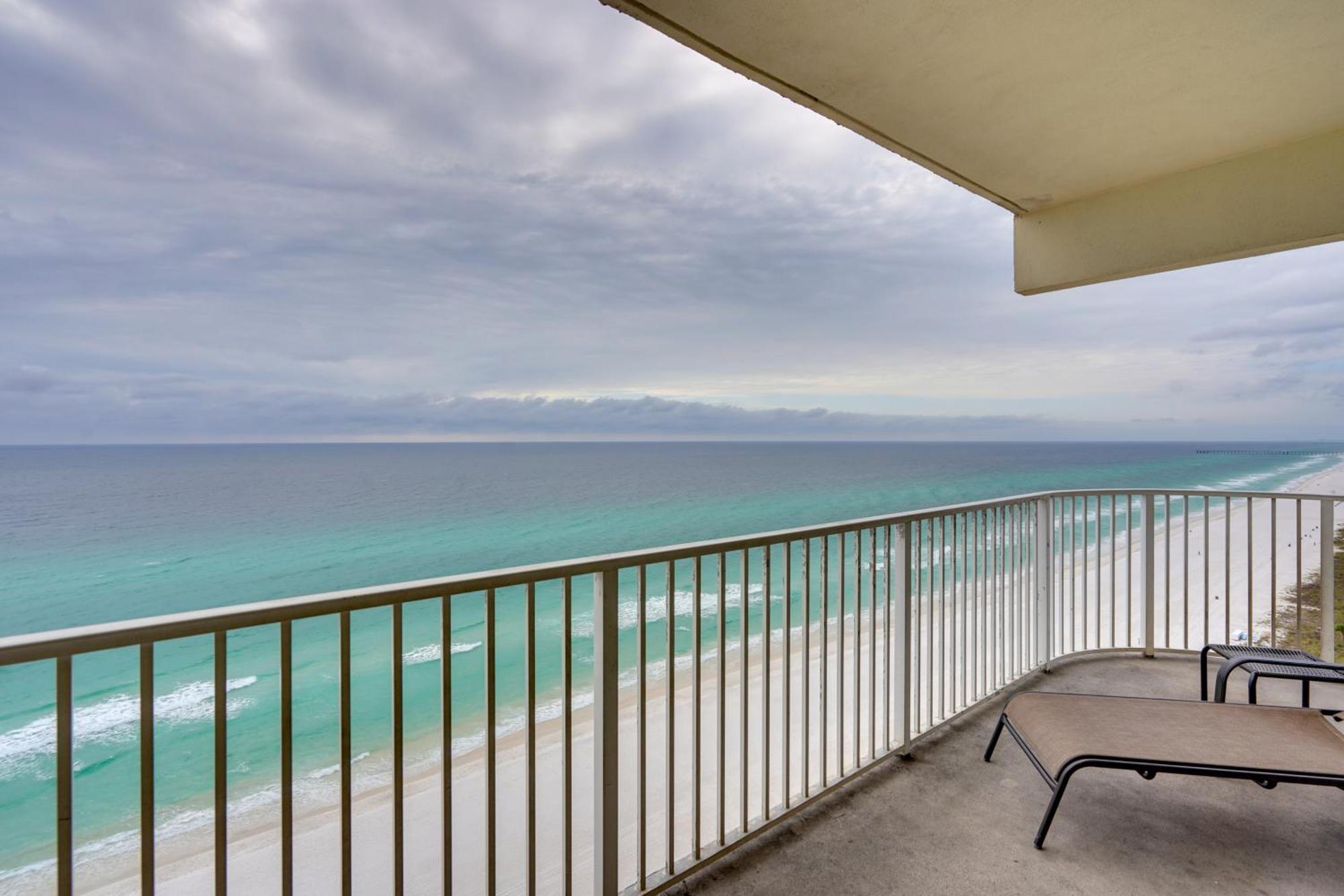 Beachfront Pcb Condo With Ocean View, Pool Access! Panama City Beach Dış mekan fotoğraf