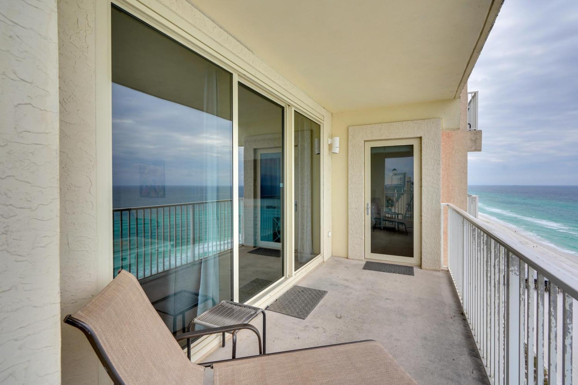 Beachfront Pcb Condo With Ocean View, Pool Access! Panama City Beach Dış mekan fotoğraf
