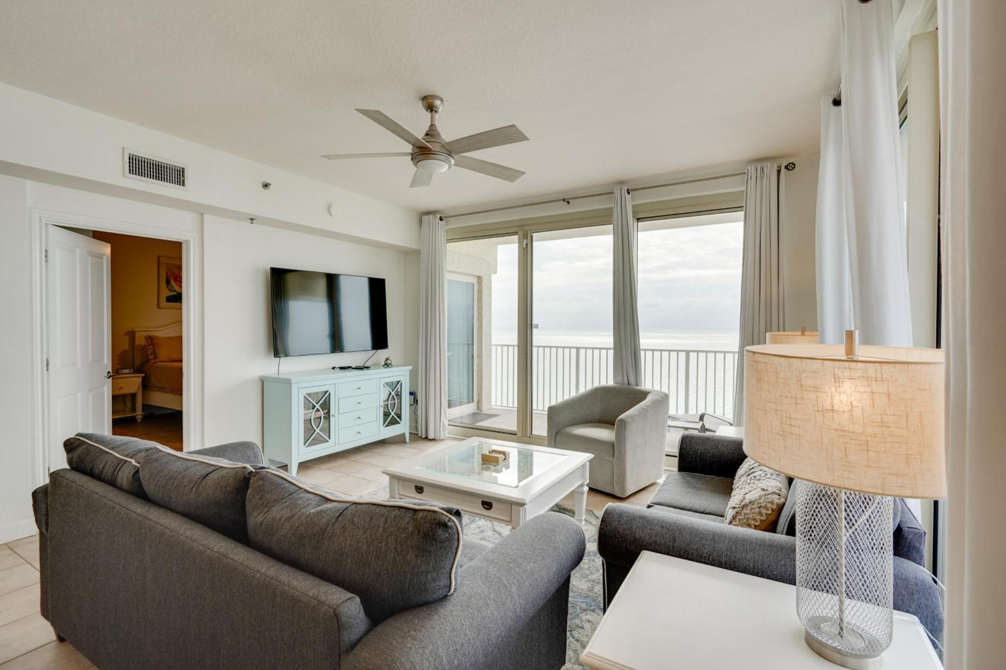 Beachfront Pcb Condo With Ocean View, Pool Access! Panama City Beach Dış mekan fotoğraf